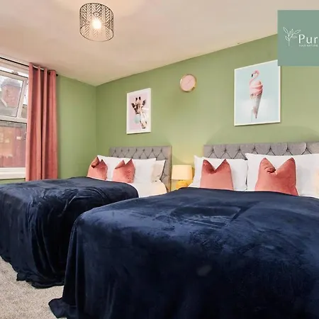 Perfect Contractor House In With 6 Beds By Purestay- Min 7 Nights!