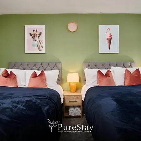 Perfect Contractor House In With 6 Beds By Purestay- Min 7 Nights!