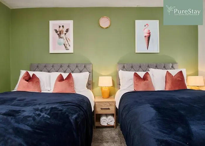 شقة Perfect Contractor House In With 6 Beds By Purestay- Min 7 Nights! ليدز