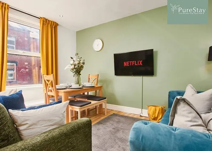 Perfect Contractor House In With 6 Beds By Purestay- Min 7 Nights! شقة ليدز