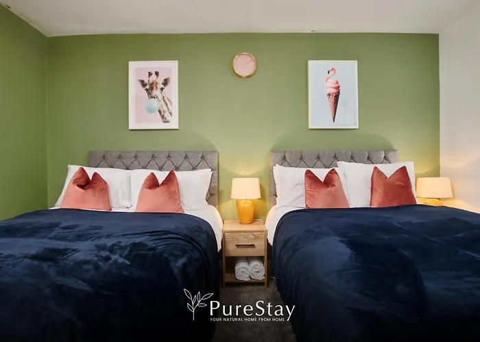 Perfect Contractor House In With 6 Beds By Purestay- Min 7 Nights!